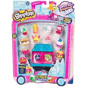 Shopkins S8 America Toy (12 Pack) Multicolor 2.2'' x 7.87'' x